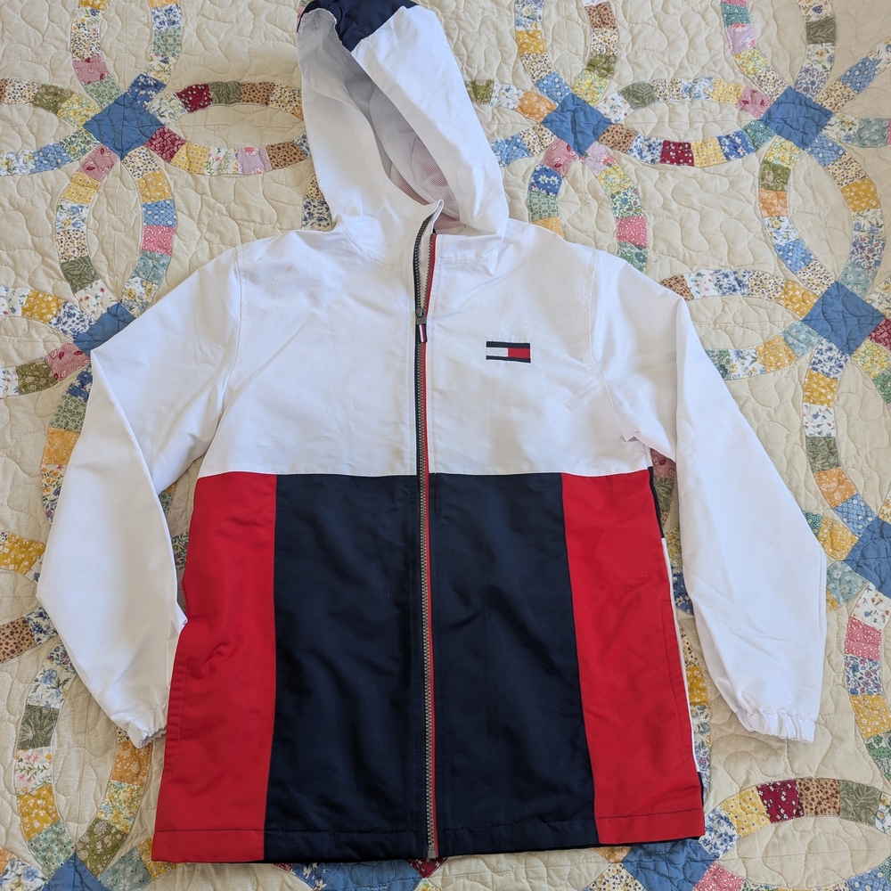 Tommy Hilfiger Kids Jacket - Red, White, and Blue